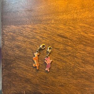 Tigger and Piglet Charm Set